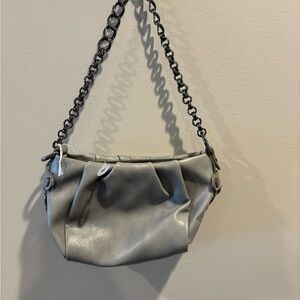 Simply Vera Vera Wang Silver Chain Shoulder Bag